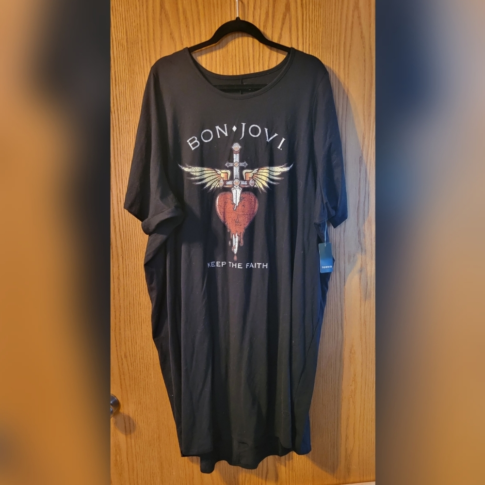 Plus size t-shirt dress